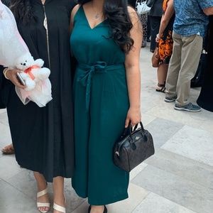 H&M Wide-Cut Green Jumpsuit